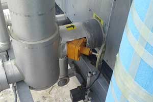 Ammonia Piping to Air Handler